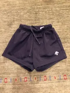デサント　インナー付きネイビー ショートパンツ Sサイズ
