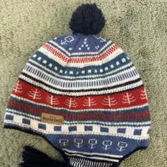 mont-bell 幾何学模様 ニット帽