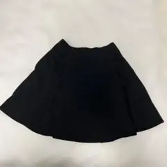VIS レディース ミニスカート フレア ブラック