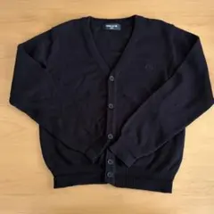 コムサイズム カーディガン 130 フォーマル 黒　子供　キッズ