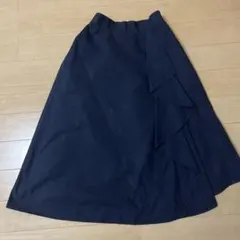 ネイビー フレアスカート Mサイズのサムネイル