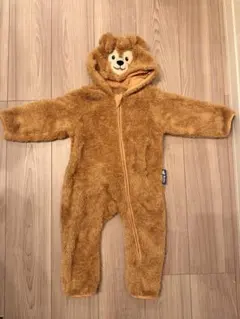 公式　ダッフィー　ディズニー　カバーオール　着ぐるみ　90cm
