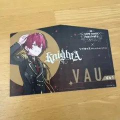 すとふぇす　ナイトA　ばぁう　絵馬　カード