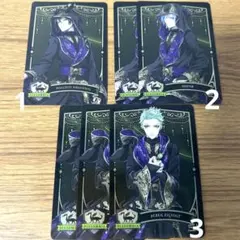 ツイステ マレウス シルバー セベク メタカ 6枚セット