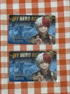 ヒロアカ　バースデイコレクションカード　2026 轟　2点