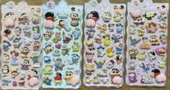クレヨンしんちゃん 3D立体シール 4枚セット 海外品