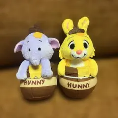 곰돌이 푸 100周年 マスコット ランピー ラビット ハニーポット
