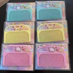 セブンイレブン✖️サンリオ　オリジナルコーム　6点