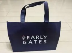 PEARLY GATES ネイビー トートバッグ