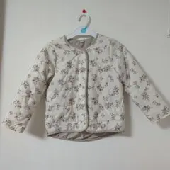 花柄 中綿ジャケット アウター 120cm