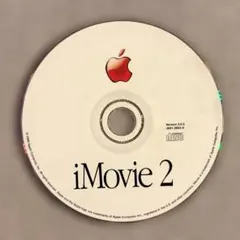【Apple純正】iMovie 2 version 2.0.3 ※2000年