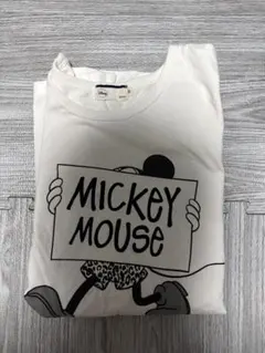 ミッキーマウス Tシャツ 半袖 ホワイト