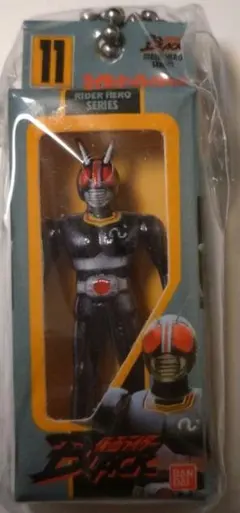 仮面ライダー　ソフビパッケージチャーム　BLACK