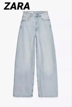 ZARA♡TRF エクストラワイドレッグ ハイウエストジーンズ / EU32