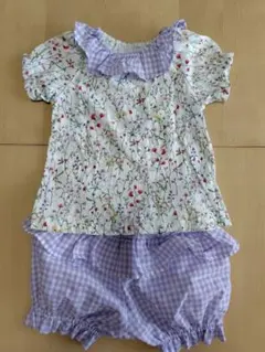 【極美品】SENSE OF WONDER 花柄セットアップ 70〜80