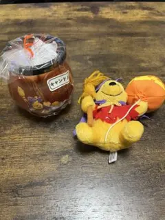 プーさん ハロウィン ぬいぐるみ　キャンドル　ディズニーのサムネイル