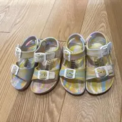 BREEZE サンダル17センチ　双子のサムネイル