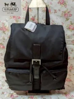 【COACH】コーチ リュックサック 7432 黒 バッグ バックパック