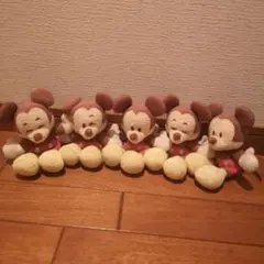 ミッキーマウス ぬいぐるみ 5体セット