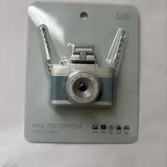 新品未開封 3coins ミニトイカメラMINI TOY CAMERA ブルー