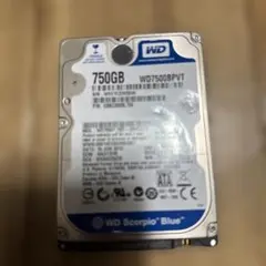 WD Scorpio Blue 750GB WD7500BPVT(2)