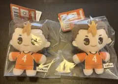 ハイキュー ぬいぐるみキーホルダー 西谷夕 ダイソー