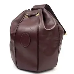 希少デザイン Cartier カルティエ ショルダーバッグ 巾着 マストラインのサムネイル