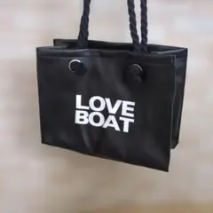 平成ギャル LOVE BOAT レザー トートバッグ 黒のサムネイル