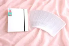 ほぼ未使用品 マイコレ6リングバインダー＆仕切り付きジッパーリフィル10枚セット