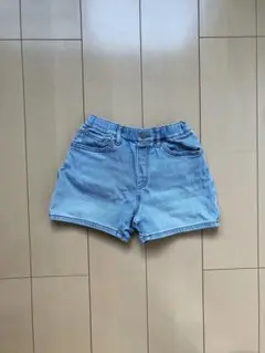 UNIQLO ハーフパンツ 半ズボン　ズボン　デニム　パンツ　ブルー