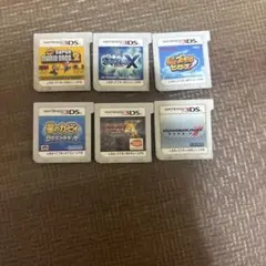 ニンテンドー3DS ゲームソフト 6本セット