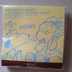 スヌーピー ボーダーミニタオル