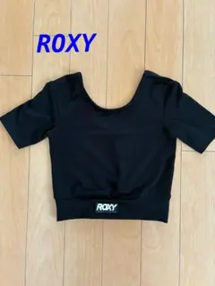 ROXY クロップド丈 トップス ブラック Sサイズのサムネイル
