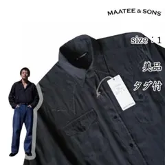 26SS MAATEE&SONS 無双 オープンカラー 新品未使用 26SS MAATEE&SONS 無双 オープンカラー 新品未使用 - メルカリ