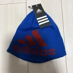 adidas ニット帽 F87936 青