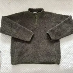 オリーブグリーン フリースジャケット 160㎝