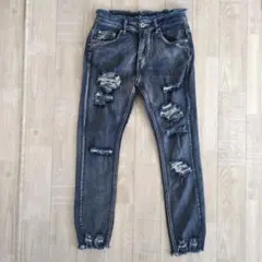 Avail　レディース　ダメージデニム