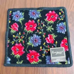 Enjeau(アーンジョー)花柄ハンカチ　新品未使用のサムネイル