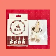 ディズニー　　クリスマス　2025 リルリンリン　キーチェーン　白