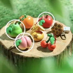 どうぶつの森　フルーツキーホルダーコレクション　3種セット