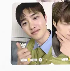 EXO MEGA COFFEE　コラボ特典トレカ コンプ5枚セット EXO MEGA COFFEE コラボ 特典 トレカ コンプ5枚 セット - メルカリ