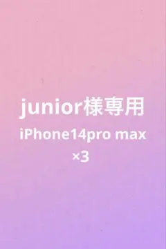 junior様専用