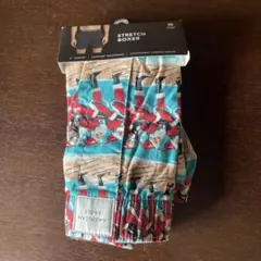 新品AMERICAN EAGLEアメリカンイーグル トランクスサンタ柄クリスマス