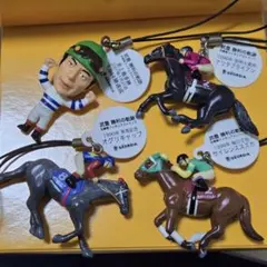 武豊騎手と馬のストラップ GEORGIA 限定