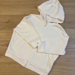 GU＊キッズパーカー オフホワイト 100cm