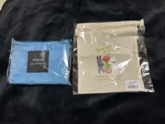 リサとガスパール　シュガーバターサンドの木　エコバッグ　巾着