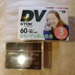 TDK MiniDVカセット DVM60 60分 2個セット - メルカリ