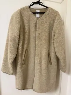 Orcival オーシバル ウールボアコート ベージュ サイズ1