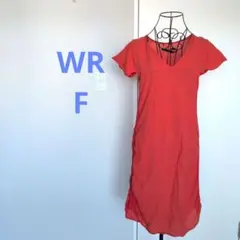 WR 半袖 Vネック ワンピースのサムネイル