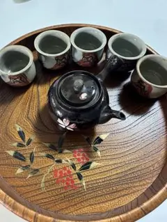 急須と湯呑み5個セット